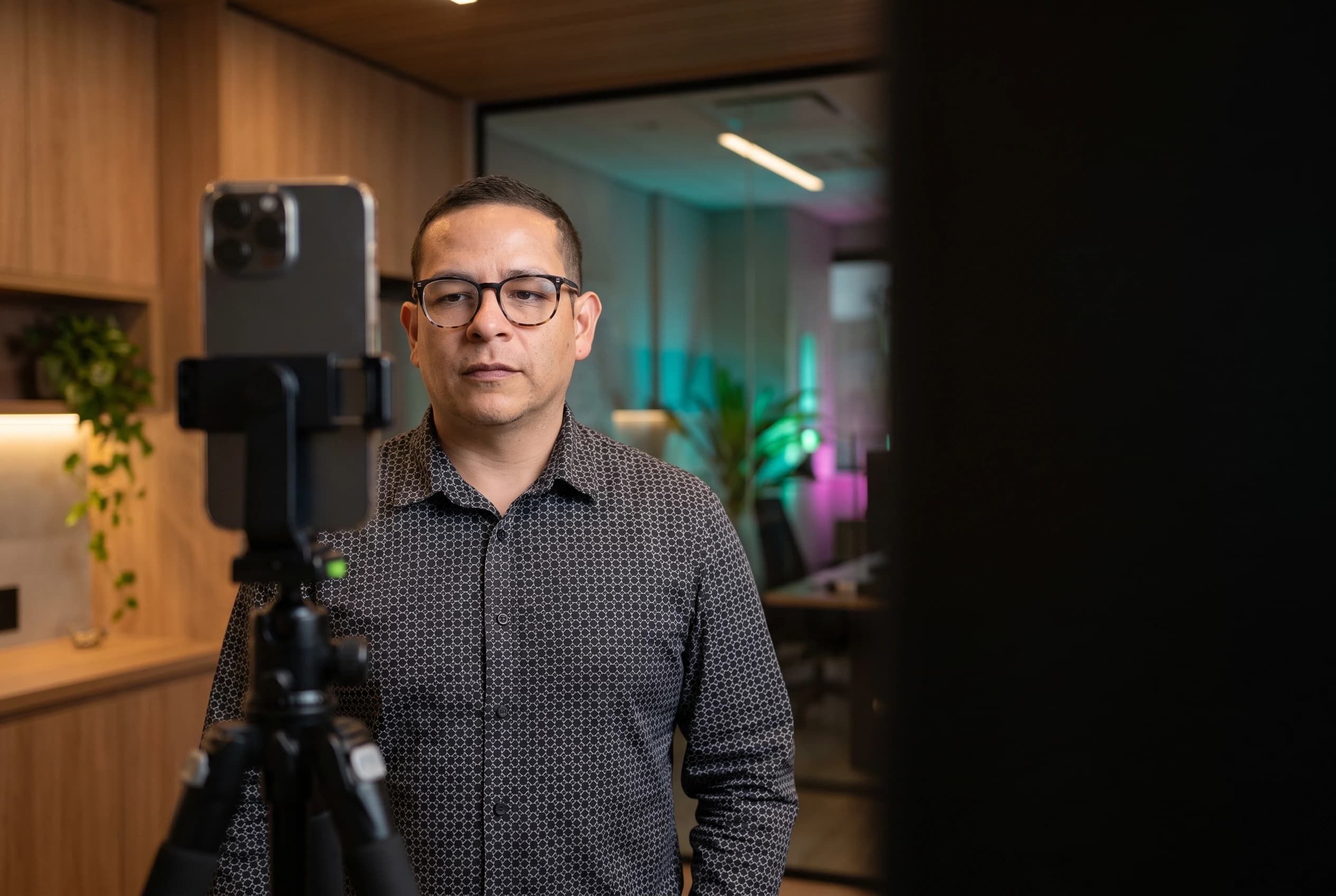 Aion Content Studio showing a founder-led campaign moving from business context into reviewed channel content
